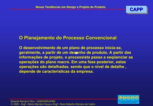 TransparÃªncias - Departamento de Engenharia de ProduÃ§Ã£o - UFMG