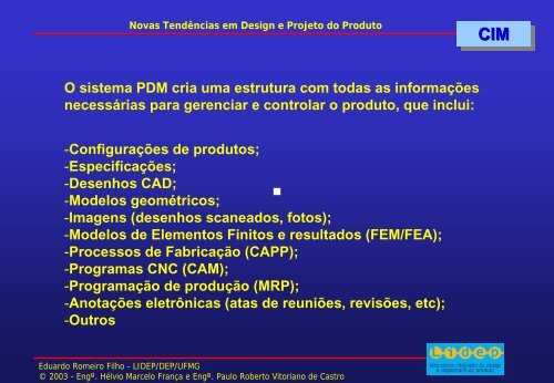 TransparÃªncias - Departamento de Engenharia de ProduÃ§Ã£o - UFMG