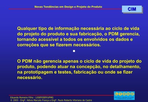 TransparÃªncias - Departamento de Engenharia de ProduÃ§Ã£o - UFMG