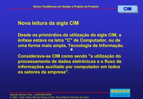 TransparÃªncias - Departamento de Engenharia de ProduÃ§Ã£o - UFMG