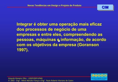 TransparÃªncias - Departamento de Engenharia de ProduÃ§Ã£o - UFMG