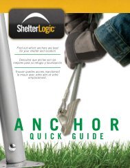 anchor quick guide - ShelterLogic