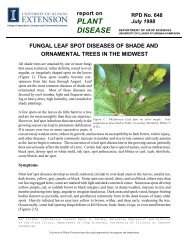 Fungal Leaf Spot Diseases - Integrated Pest Management at the ...