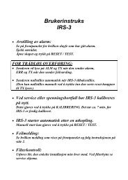 Brukerinstruks IRS-3 (60 KB) - Icas