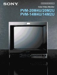 Sony PVM-20M4U