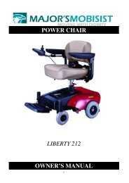 power chair - Revolution Mobility