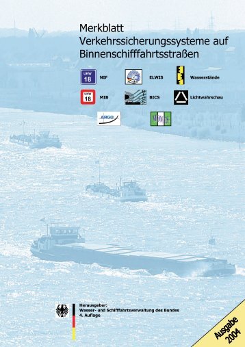 Merkblatt Verkehrssicherungssysteme auf BinnenschifffahrtsstraÃƒÂŸen