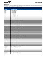 Numerical Index