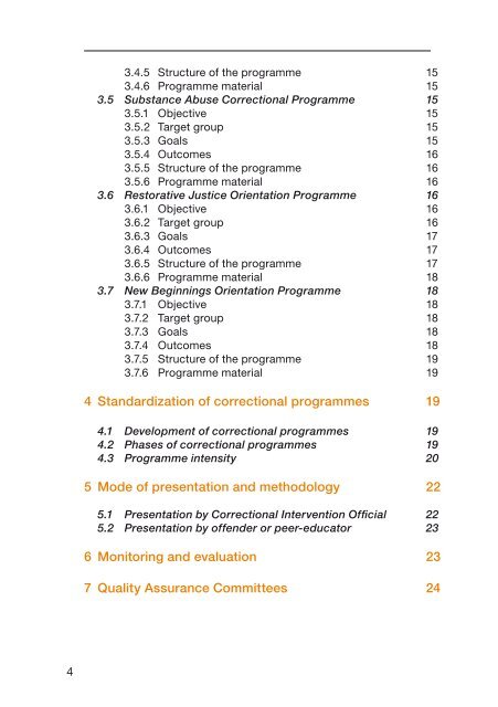 Correctional Programmes Targeting Offending Behaviour