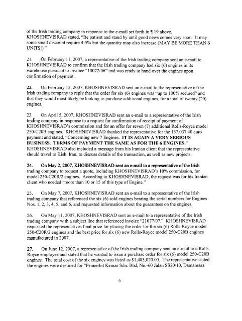 AFFIDAVIT IN SUPPORT O F A CRIMINAL COMPLAINT AND ...