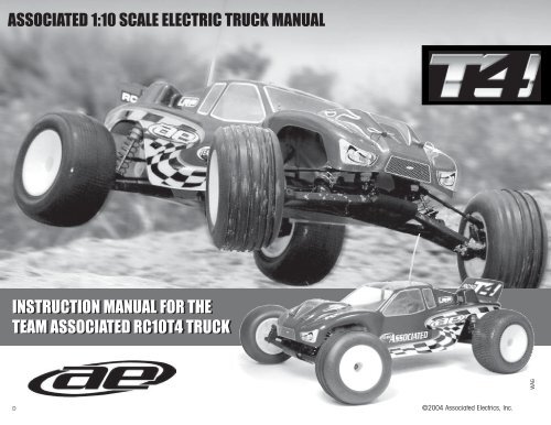 INSTRUCTION MANUAL FOR THE TEAM ASSOCIATED ... - Petit RC