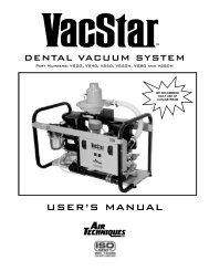 USER'S MANUAL - Air Techniques, Inc.