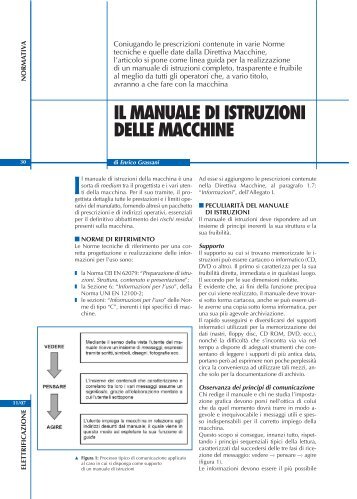 Il manuale di istruzioni della macchina - Sicurweb