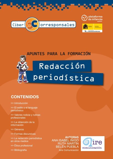 Redacción periodÃstica Redacción periodÃstica