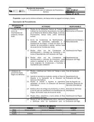 Procedimiento para la validaciÃ³n de prenÃ³mina y nÃ³mina - Instituto ...