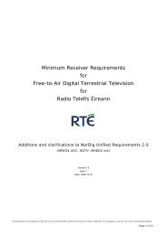 Minimum Receiver Requirements for Free-to-Air Digital ... - Boxer