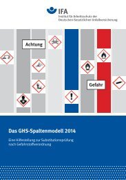 Das GHS-Spaltenmodell - 