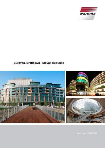 Eurovea, Bratislava / Slovak Republic - Warema