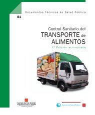 Control Sanitario del Transporte de Alimentos - Publicaciones de ...