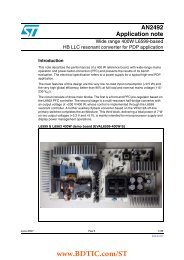 Wide range 400W L6599-based HB LLC resonant converter for PDP ...