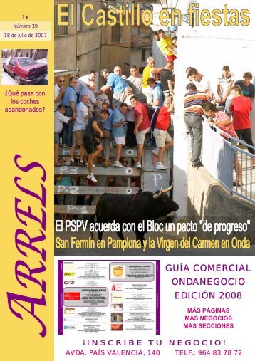 GUÍA COMERCIAL ONDANEGOCIO EDICIÓN 2008 - Hemeroteca