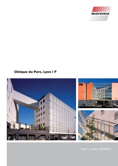 Clinique Du Parc Lyon F Warema