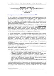 Format de rapports de Mission: Proposition - VoÃ»te nubienne