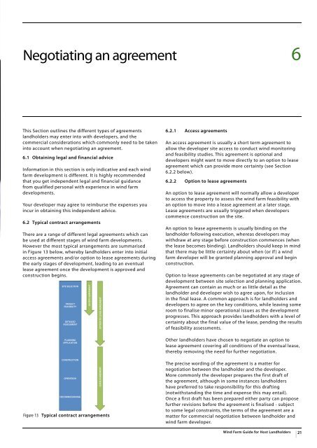 Chapter 6 – Negotiating an agreement - NSW Farmers Association