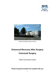 Enhanced Recovery After Surgery Colorectal Surgery - Quality ...