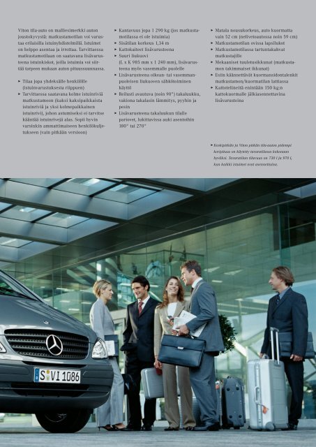 Paketti- ja tila-autot - Mercedes-Benz