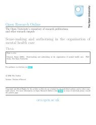 2. - Open Research Online - The Open University