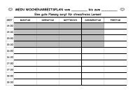 MEIN WOCHENARBEITSPLAN vom ______ bis zum - Mittelschule ...