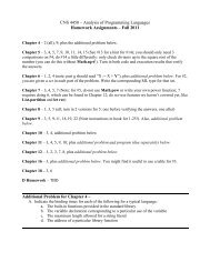 Fall 2011 Additional Problem for Chapter 4