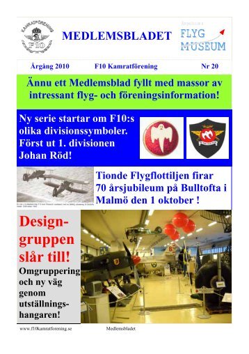 Medlemsblad Nr 20 - Ãngelholms Flygmuseum