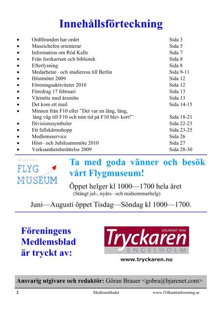 Medlemsblad Nr 20 - Ãngelholms Flygmuseum