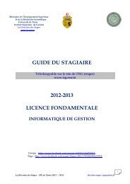 3Ã¨me annÃ©e Licence Fondamentale Informatique de Gestion