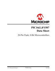 PIC16(L)F1507 Data Sheet - Microchip