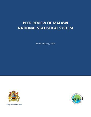 Peer review of Malawi National Statistical Office/ System ... - Paris21