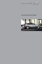 A5 Sportback brochure - AUSmotive.com