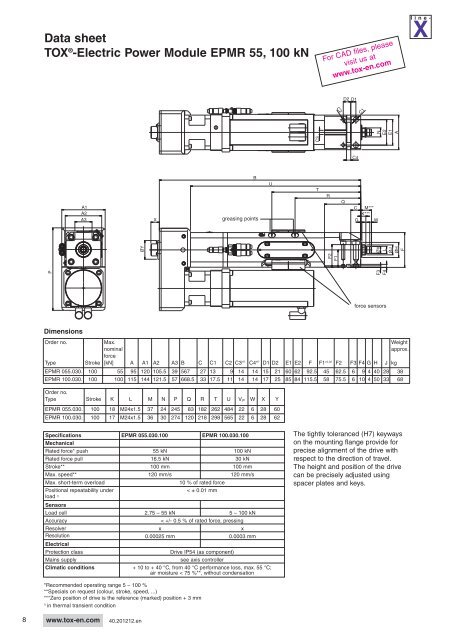 12/2012 - TOX PRESSOTECHNIK GmbH & Co.KG