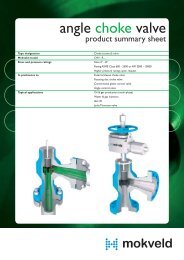 angle choke valve