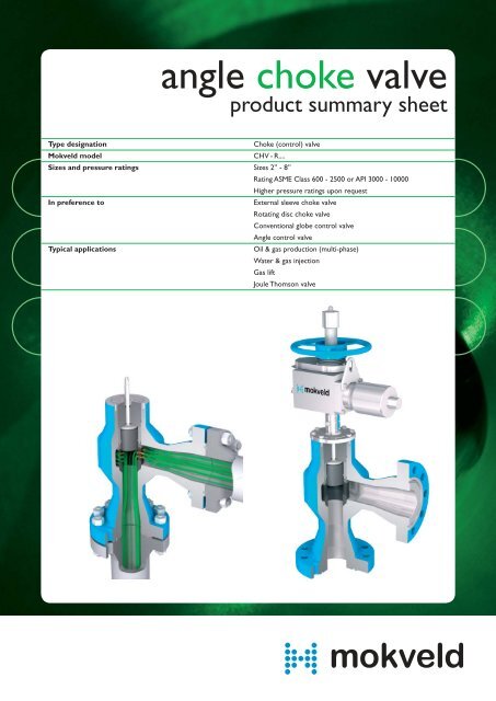 angle choke valve