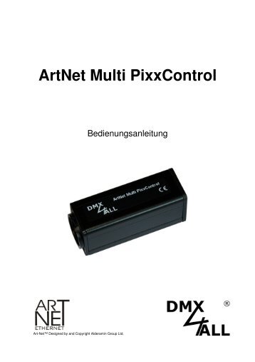 ArtNet Multi PixxControl - DMX4ALL GmbH