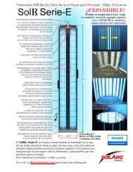 Folleto - Sistema de fototerapia SolRx Serie-E EXPANDIBLE