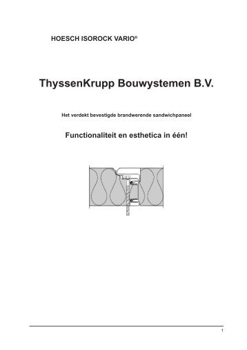 ThyssenKrupp Bouwystemen B.V. - NBD-online