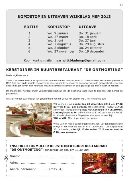 Wijkblad St. Wijkbeheer MSP, ed. 6, 2012 - Mijn MSP