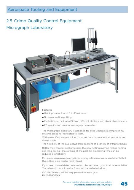 Aerospace Tooling and Equipment