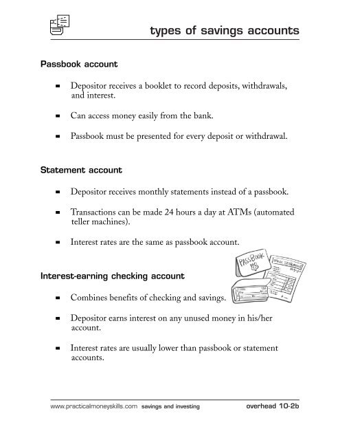 lesson ten - Practical Money Skills