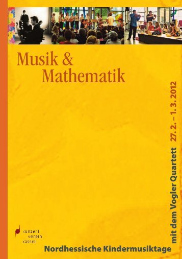 Musik & Mathematik - QuArt@Kindermusiktage eV