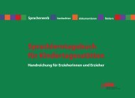 Sprachlerntagebuch fÃ¼r KindertagesstÃ¤tten - Kinderland